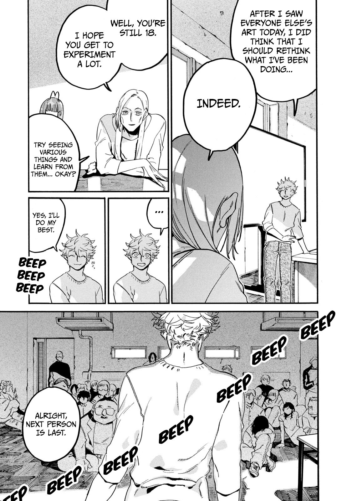 Blue Period chapter 27 page 38