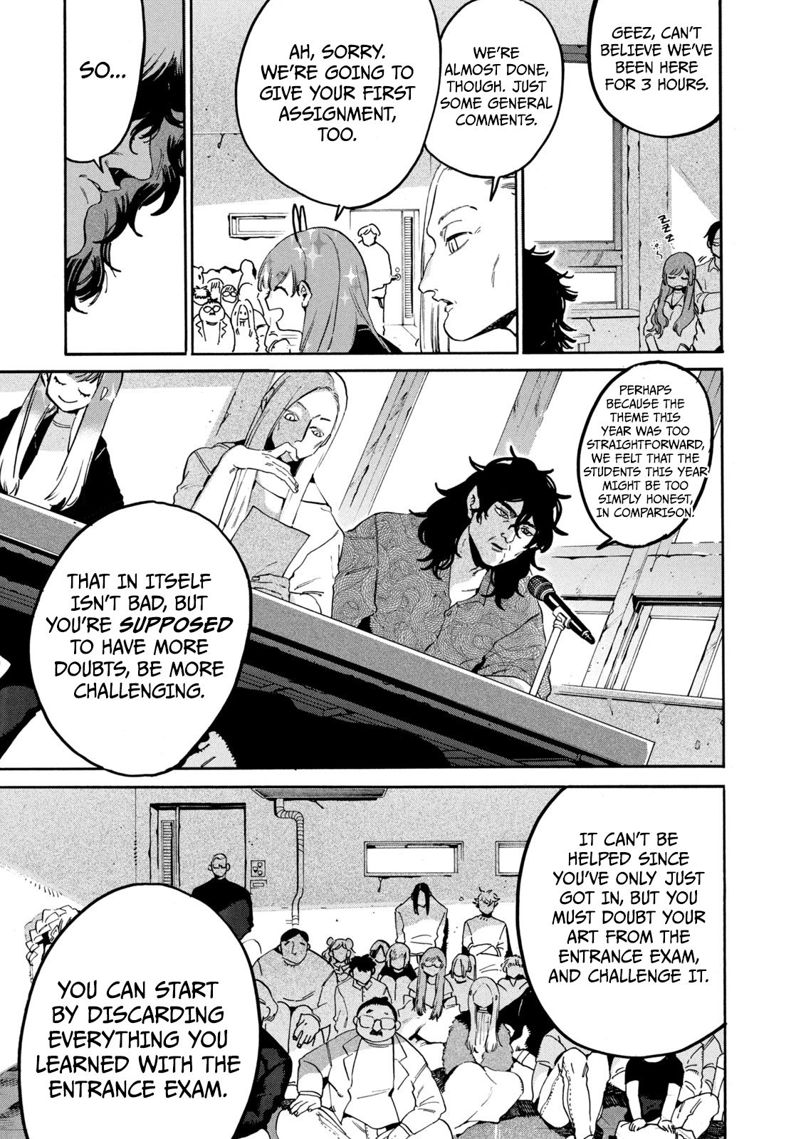 Blue Period chapter 27 page 40