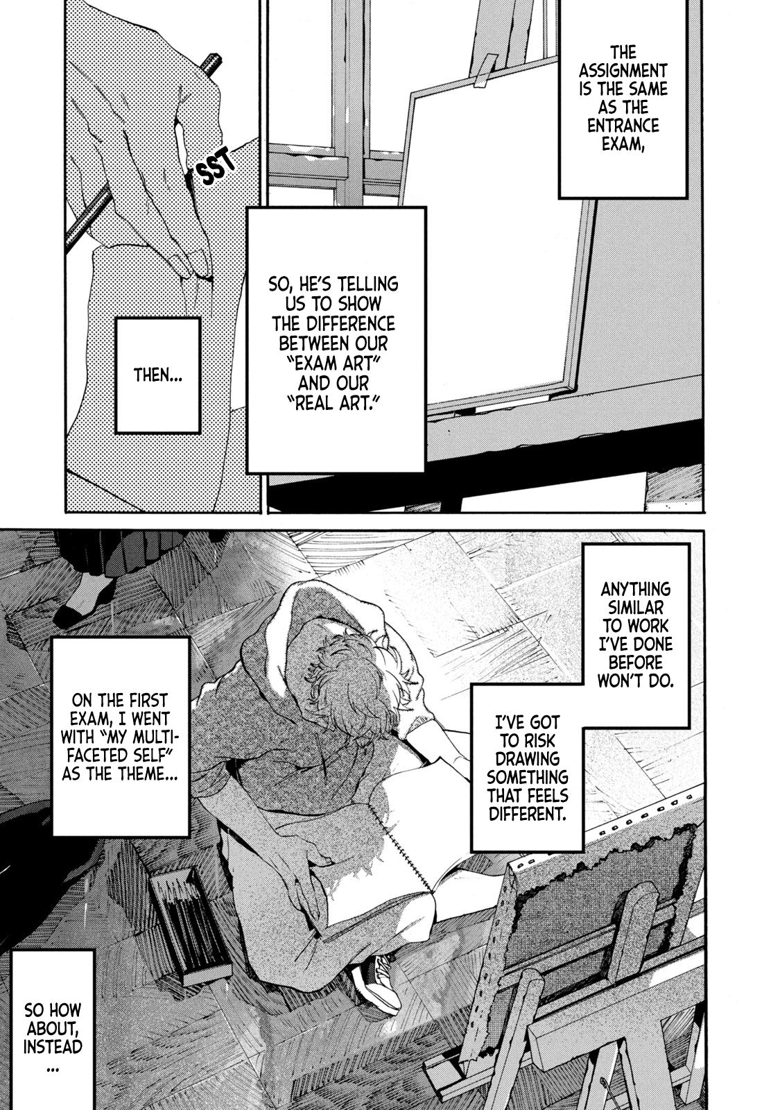 Blue Period chapter 28 page 13