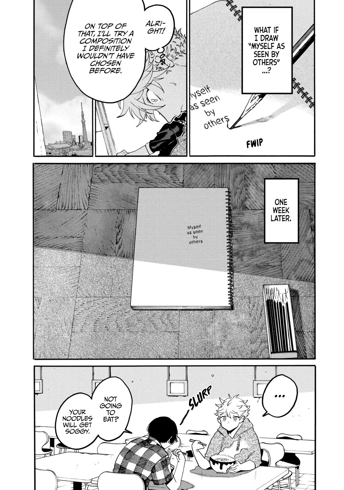 Blue Period chapter 28 page 14