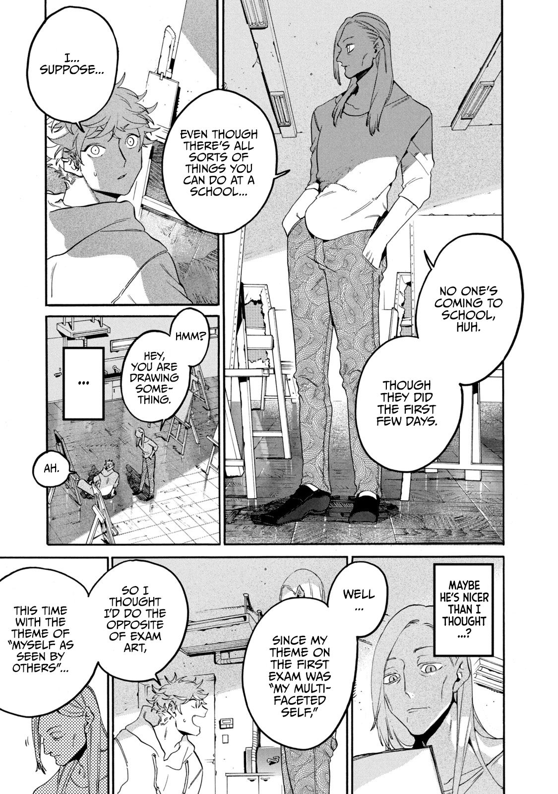 Blue Period chapter 28 page 19