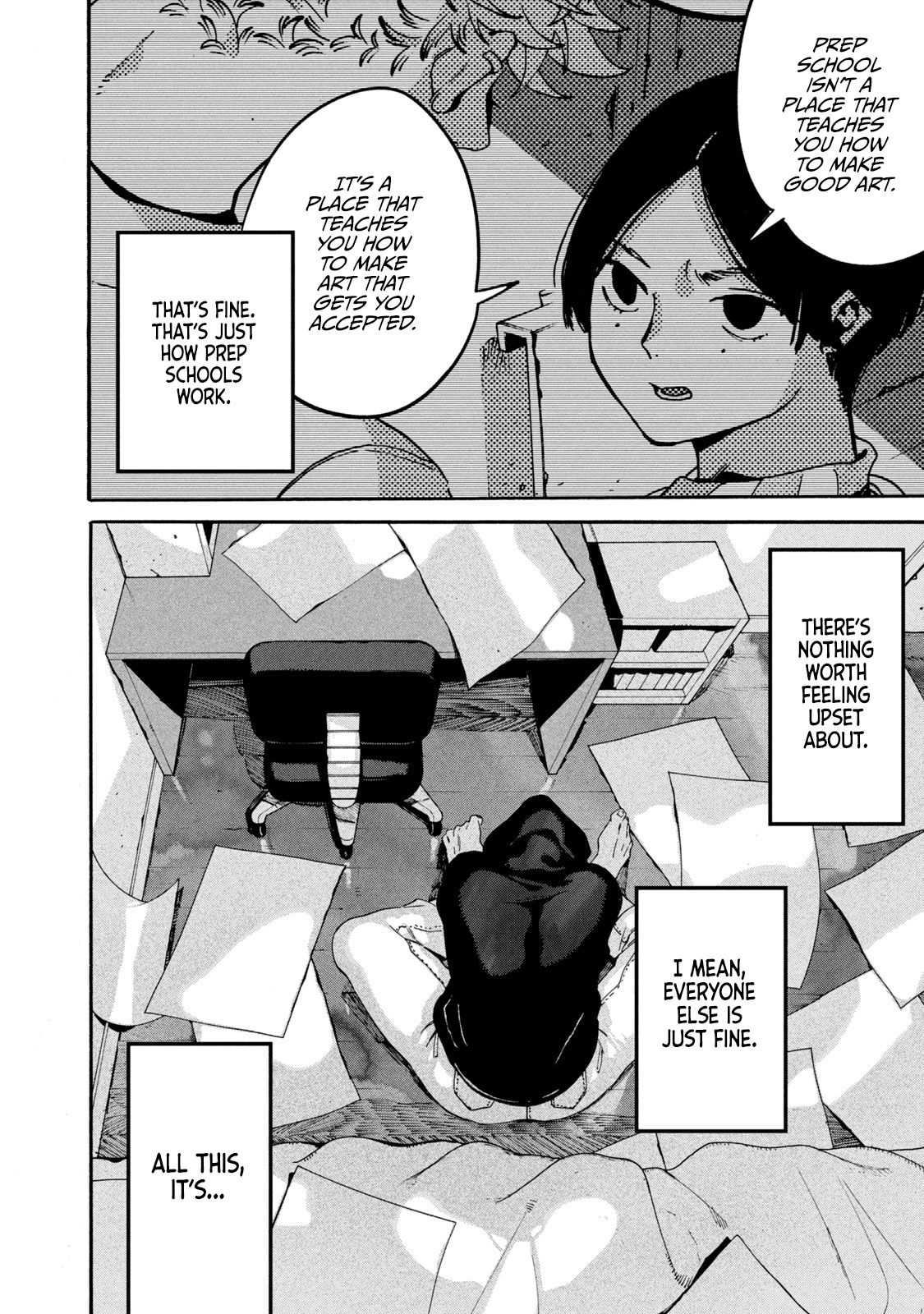 Blue Period chapter 28 page 32