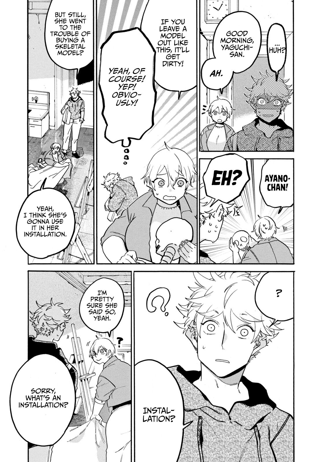 Blue Period chapter 28 page 40