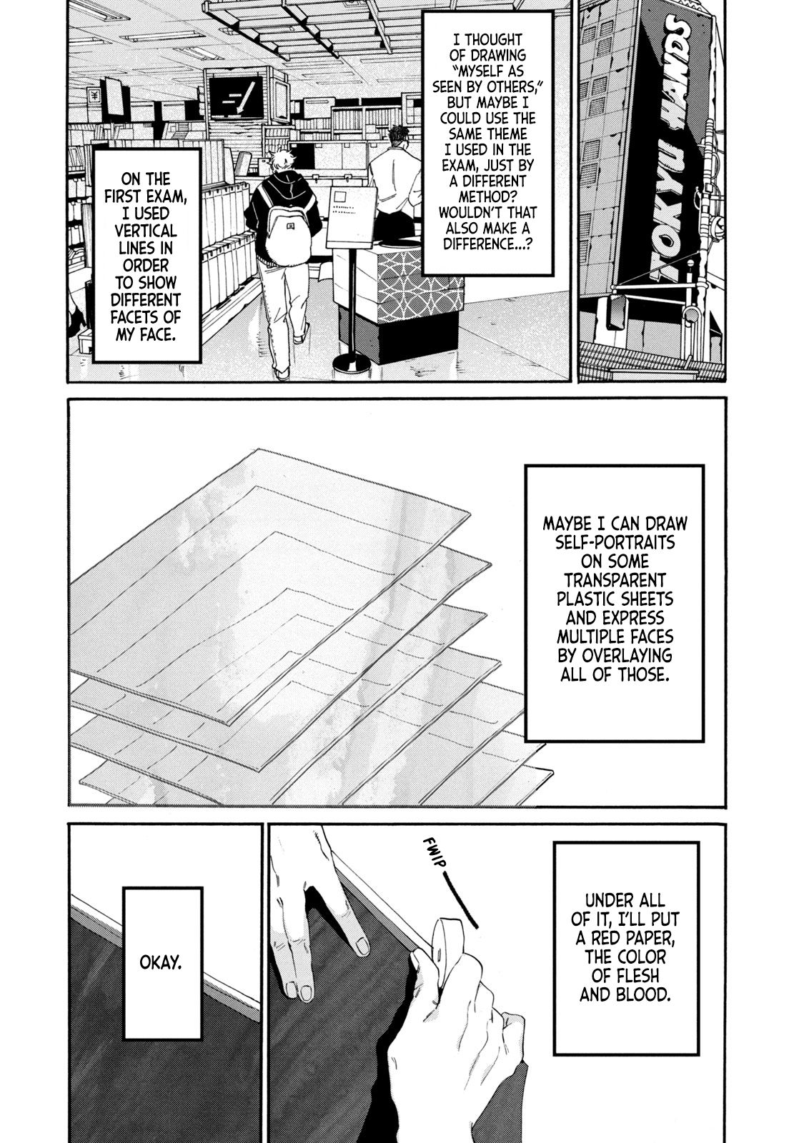 Blue Period chapter 28 page 44