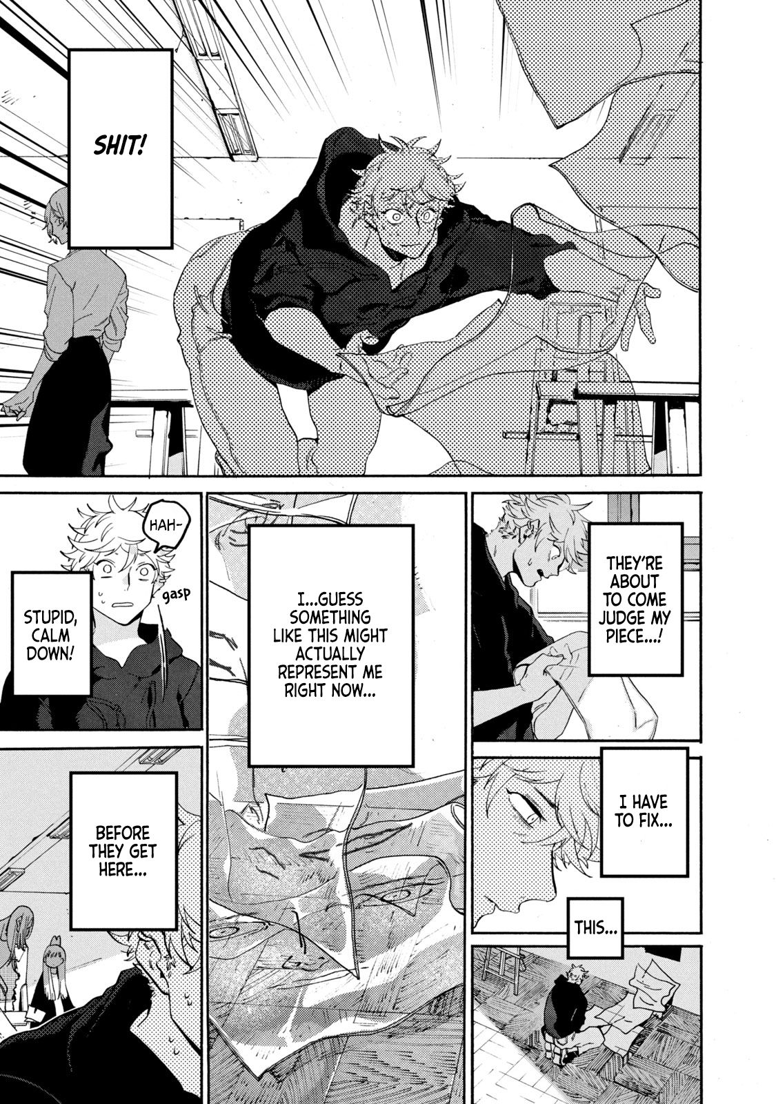 Blue Period chapter 28 page 48