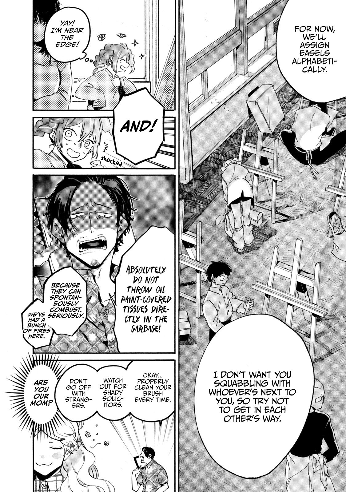 Blue Period chapter 28 page 8