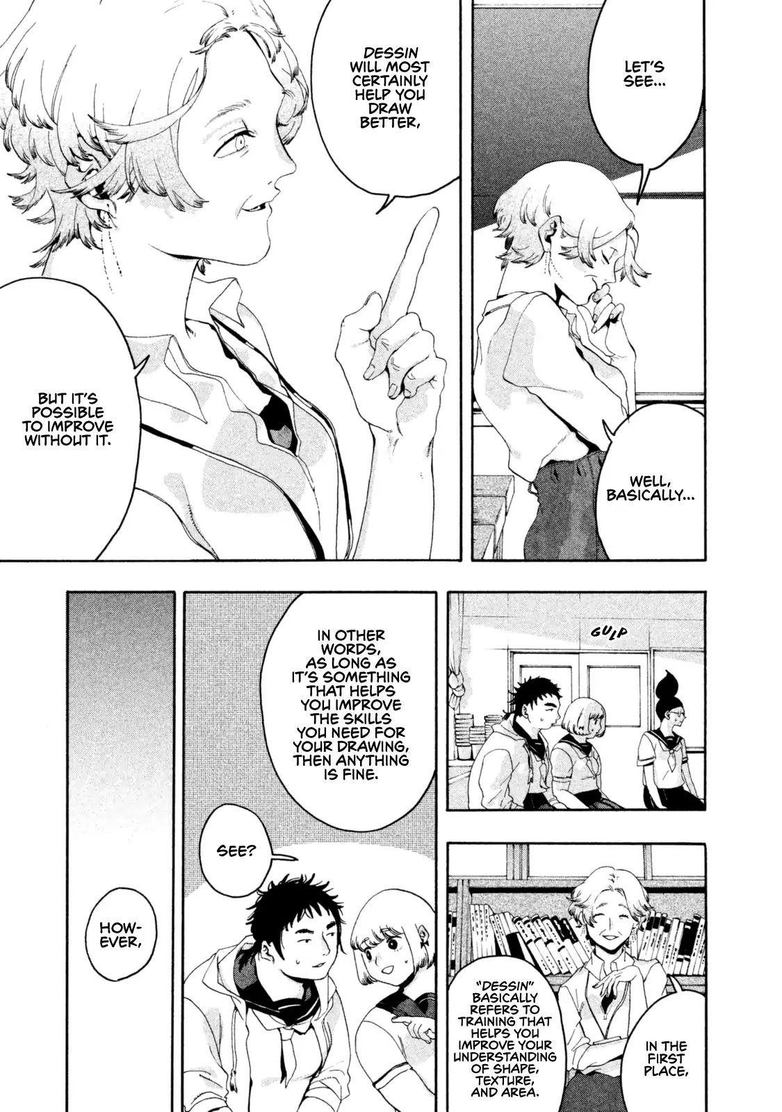 Blue Period chapter 3 page 11