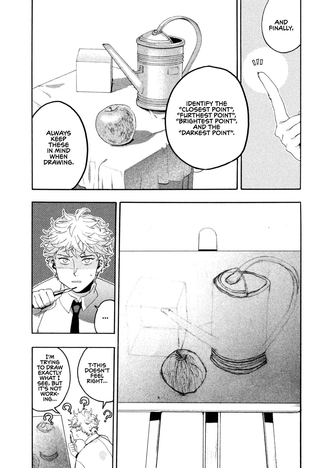 Blue Period chapter 3 page 18