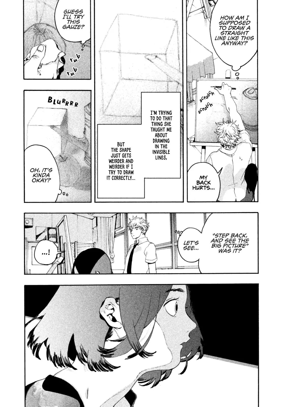 Blue Period chapter 3 page 19