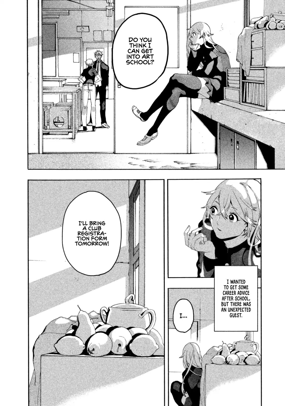 Blue Period chapter 3 page 2