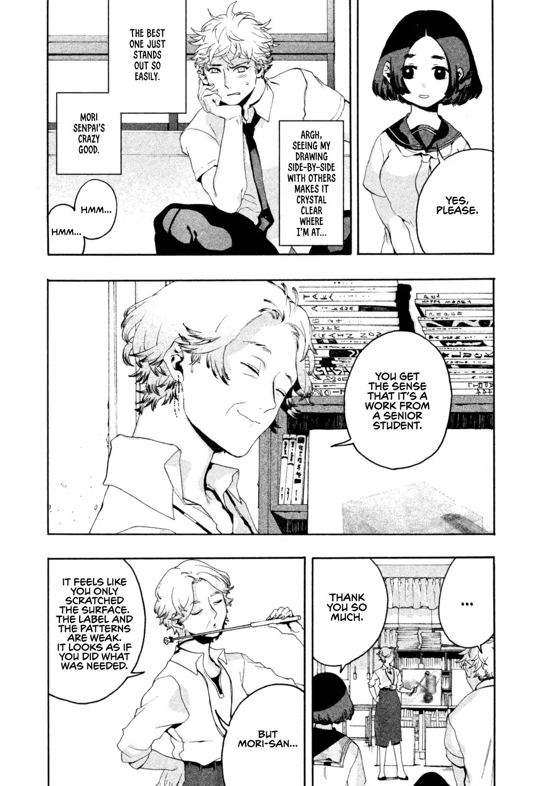 Blue Period chapter 3 page 27