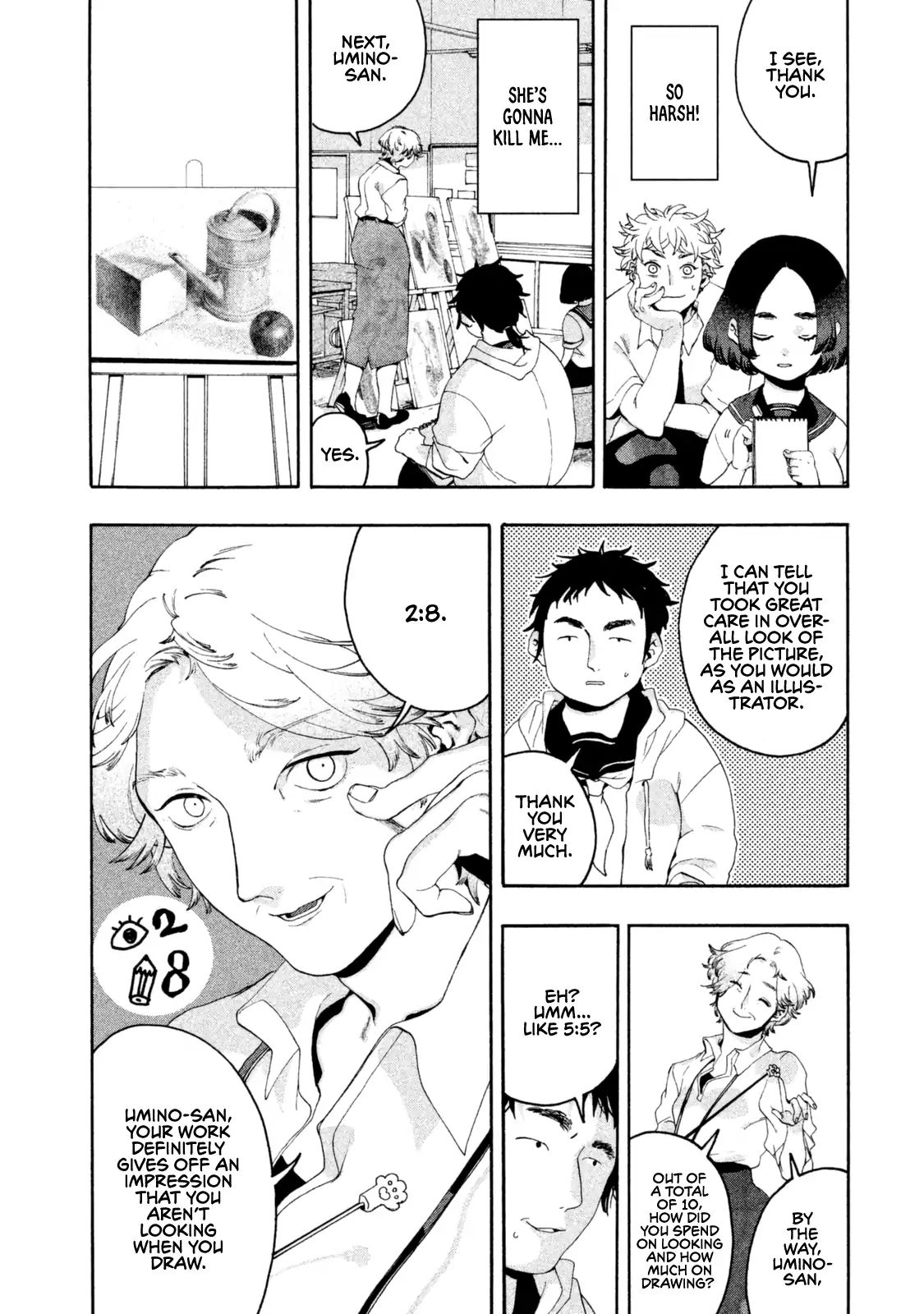 Blue Period chapter 3 page 28