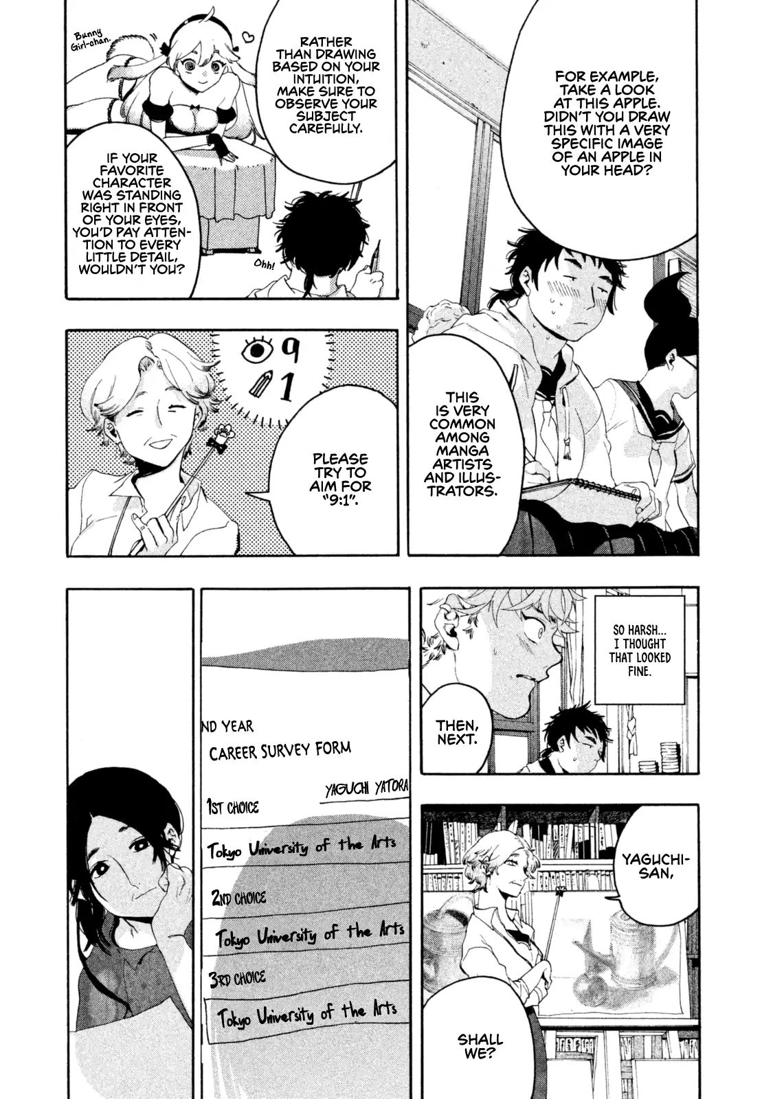 Blue Period chapter 3 page 29