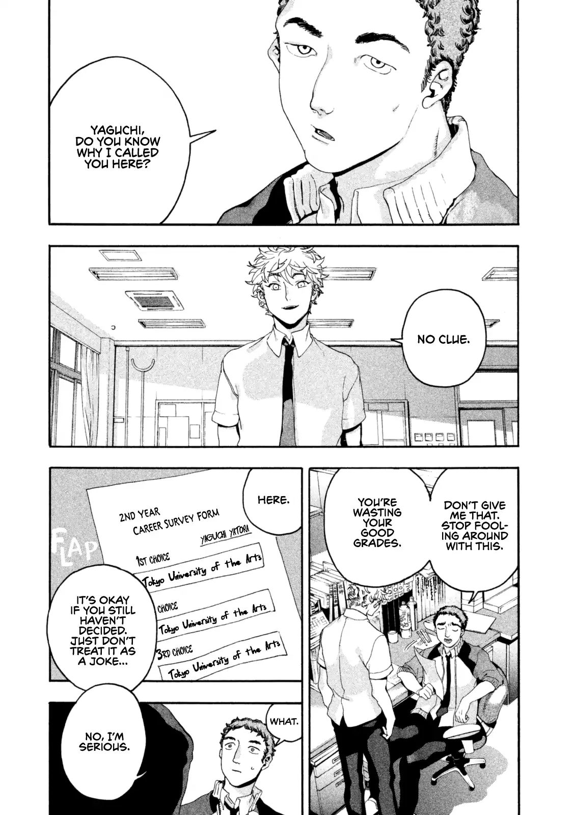 Blue Period chapter 3 page 3