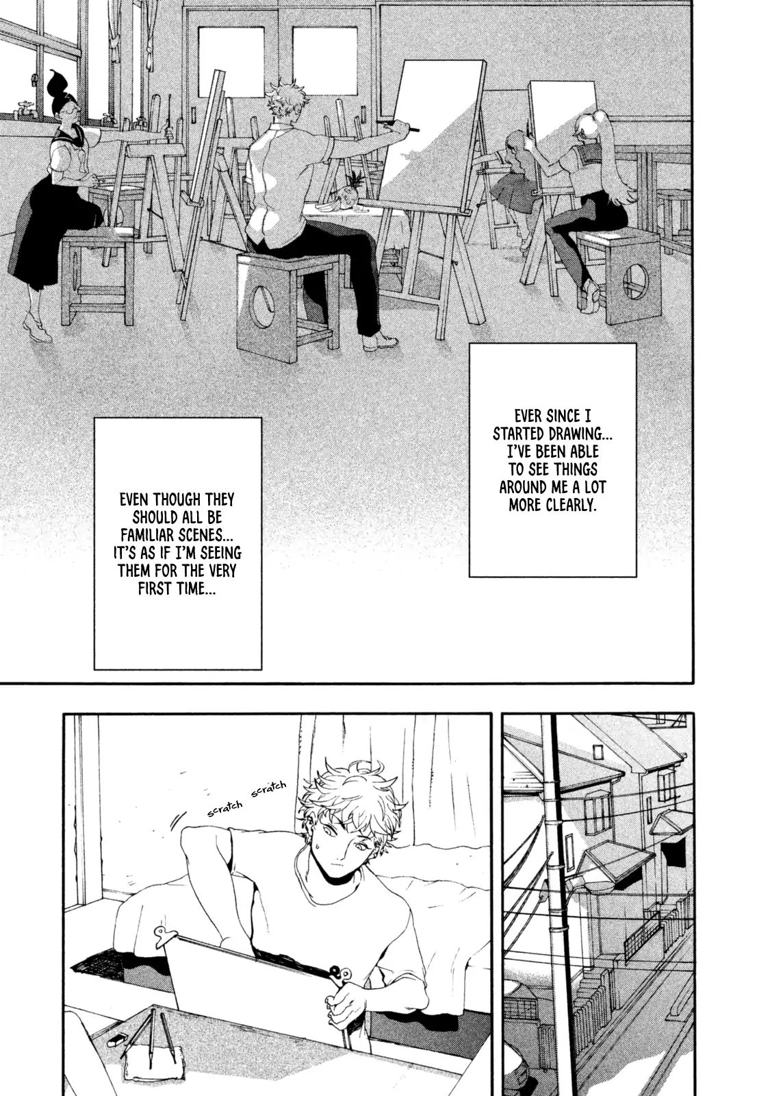 Blue Period chapter 3 page 41