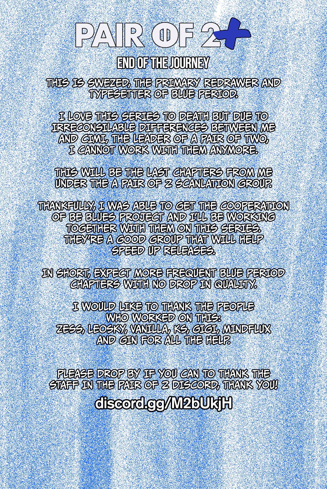 Blue Period chapter 32 page 40