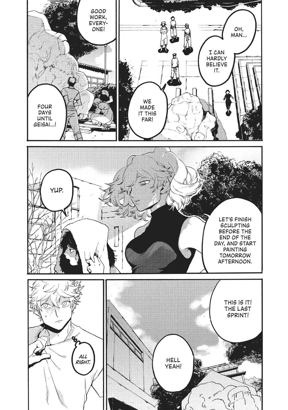 Blue Period chapter 33 page 37