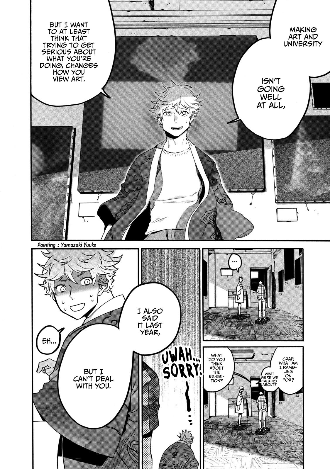 Blue Period chapter 34 page 40