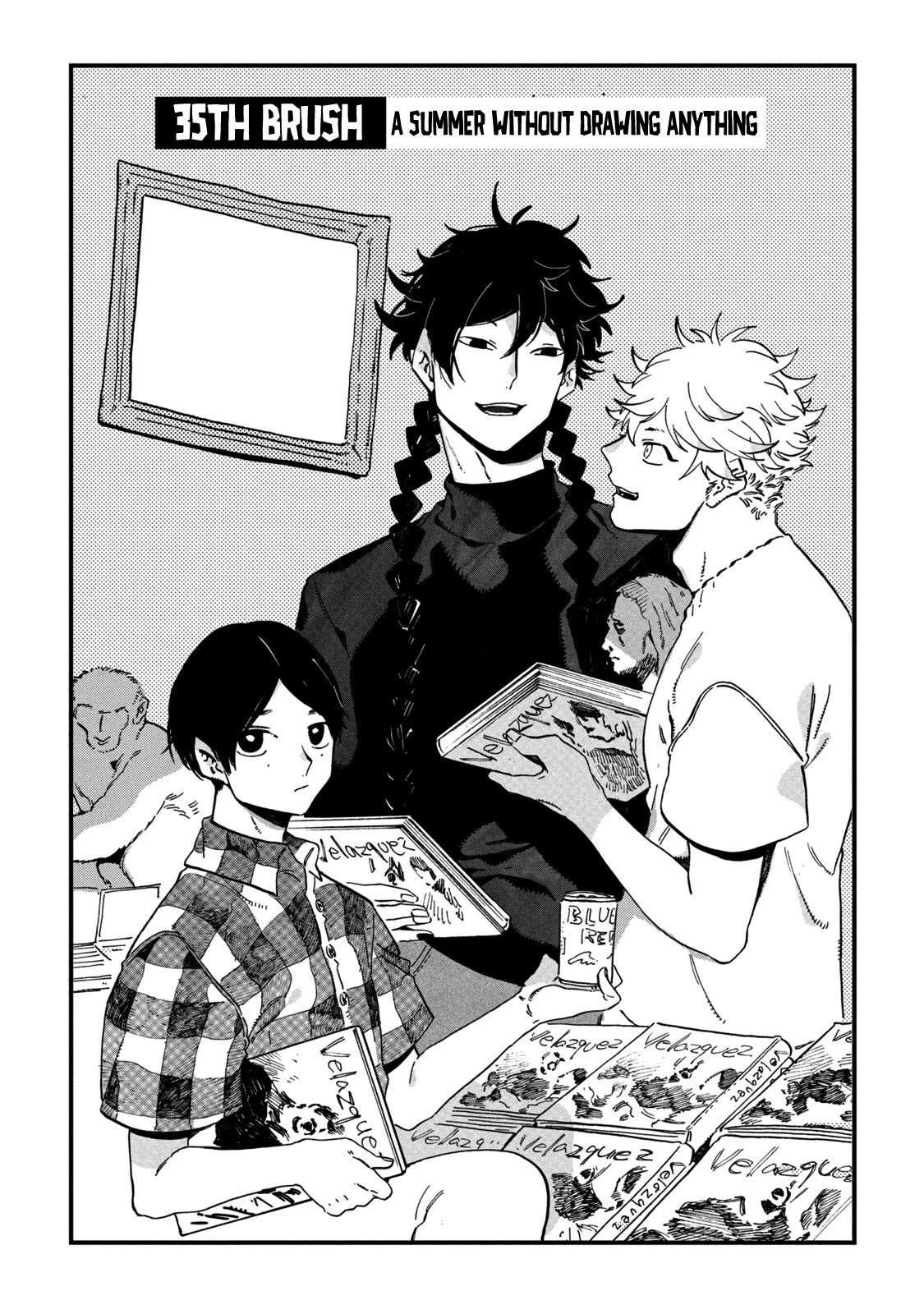 Blue Period chapter 35 page 1