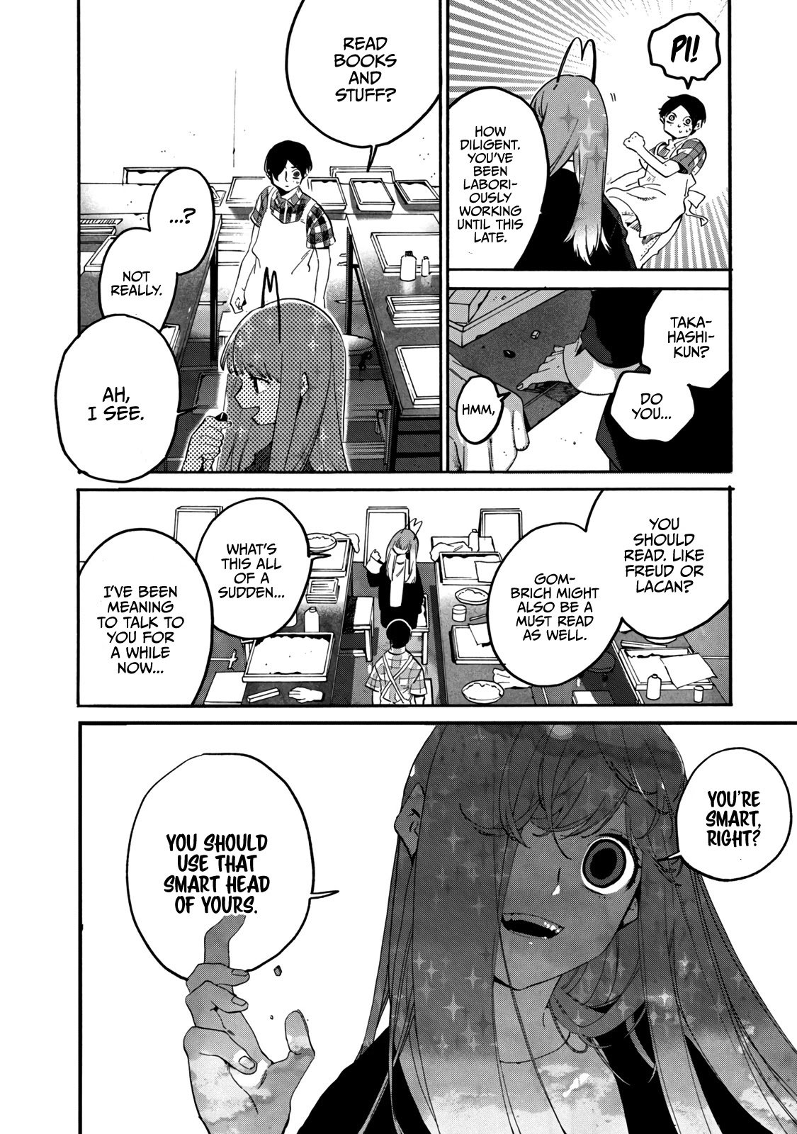 Blue Period chapter 36 page 34