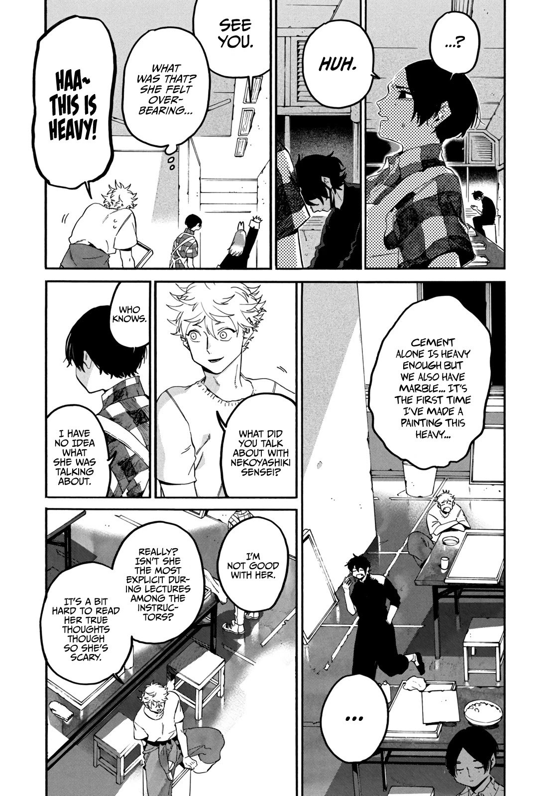 Blue Period chapter 36 page 35