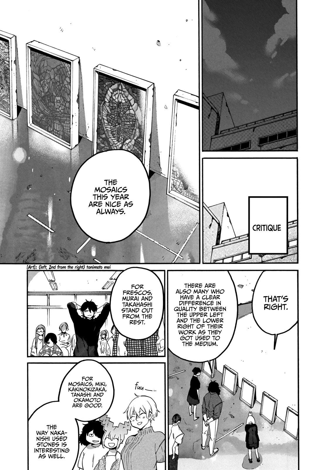 Blue Period chapter 36 page 39