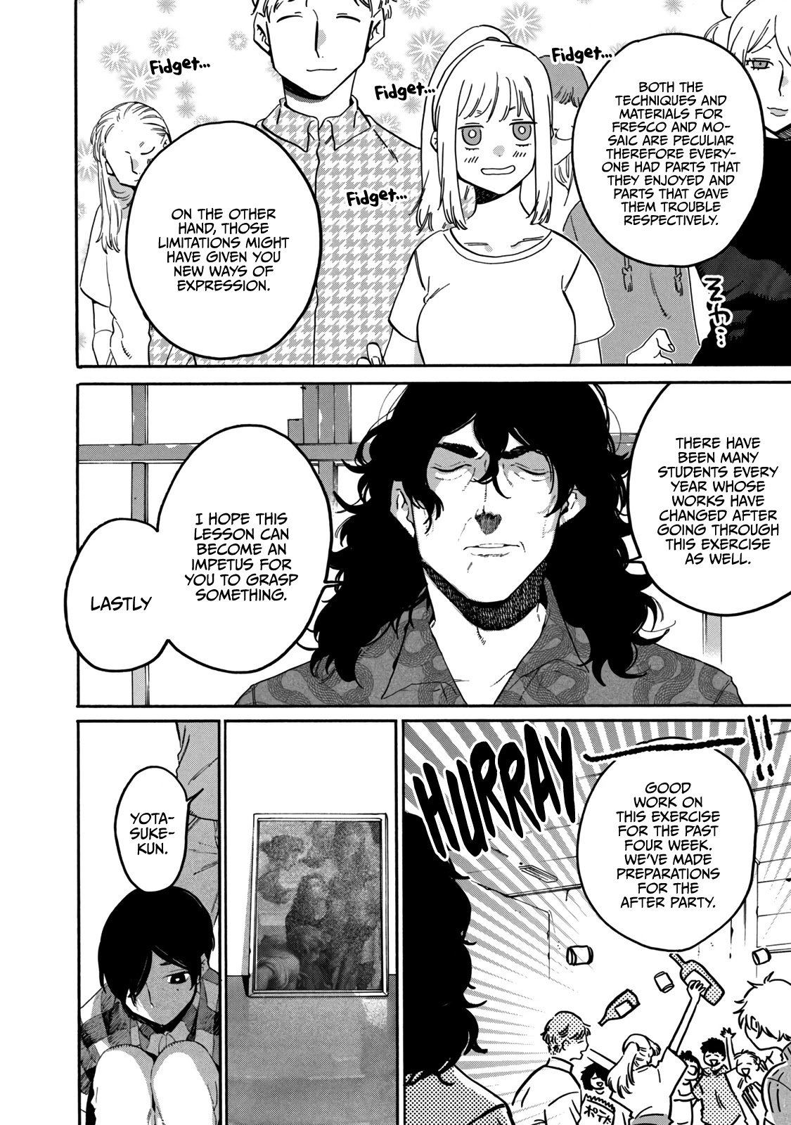 Blue Period chapter 36 page 40