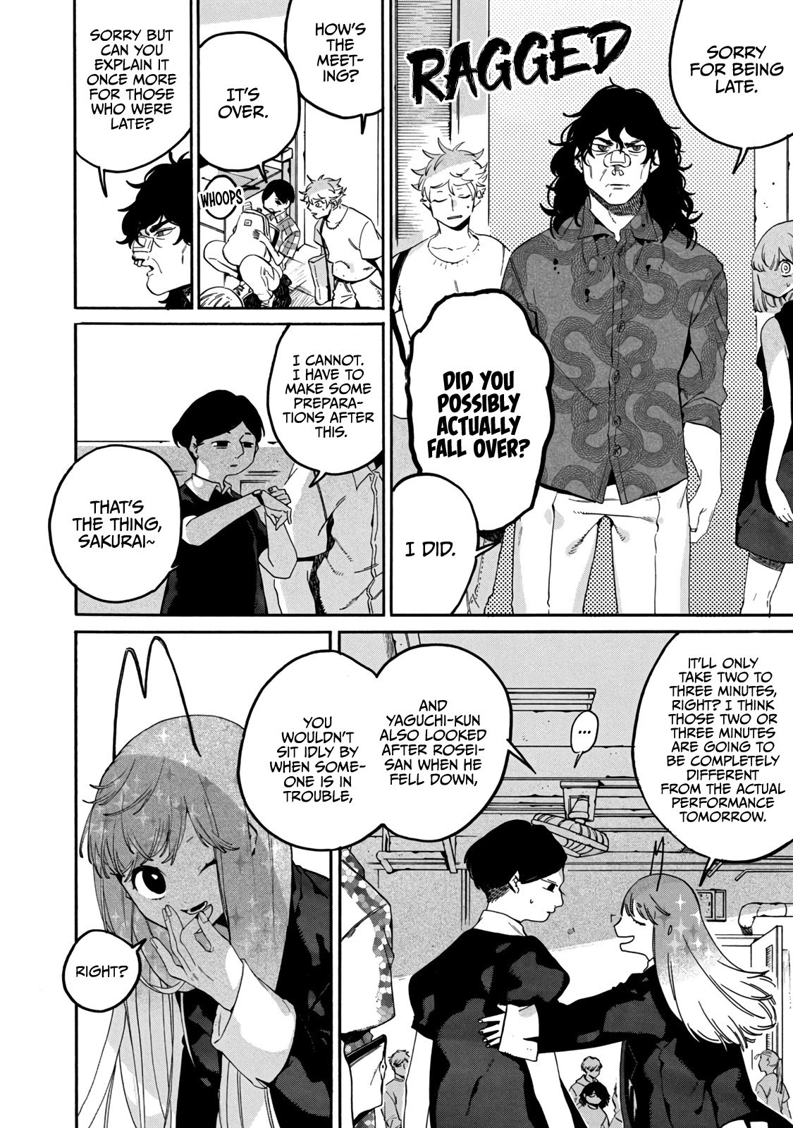 Blue Period chapter 36 page 8