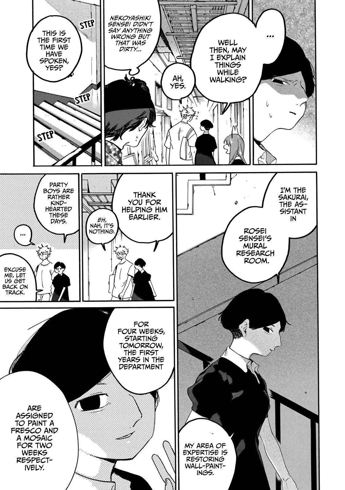 Blue Period chapter 36 page 9