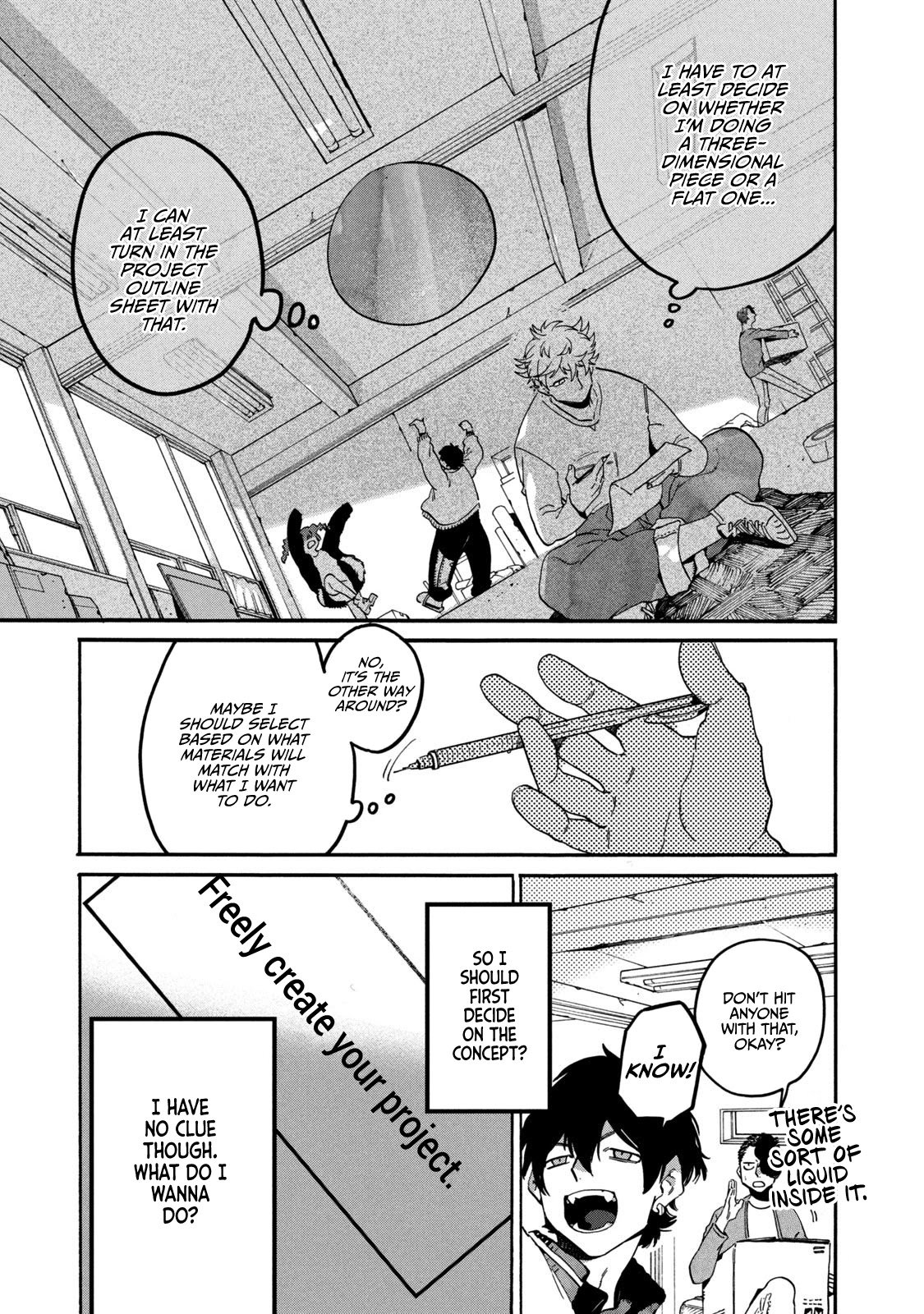 Blue Period chapter 39 page 42