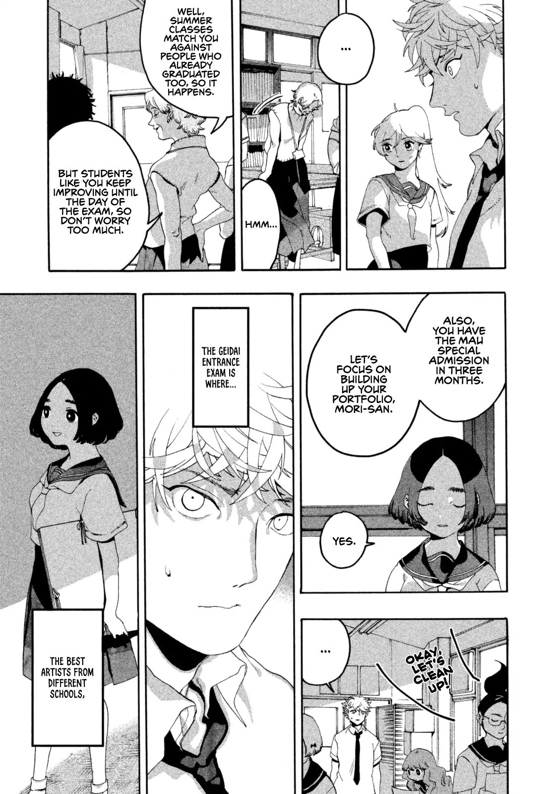 Blue Period chapter 4 page 3