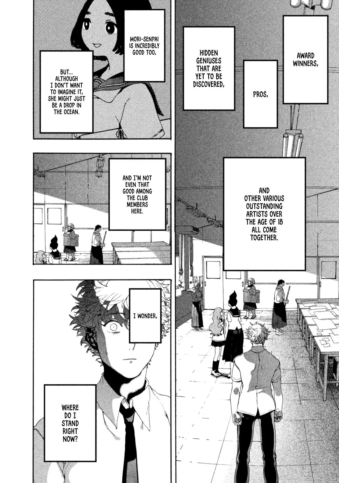 Blue Period chapter 4 page 4