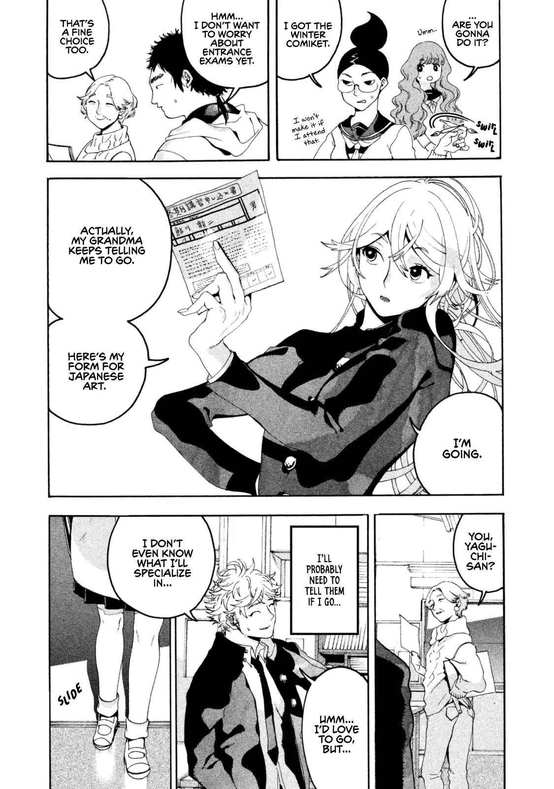 Blue Period chapter 4 page 9