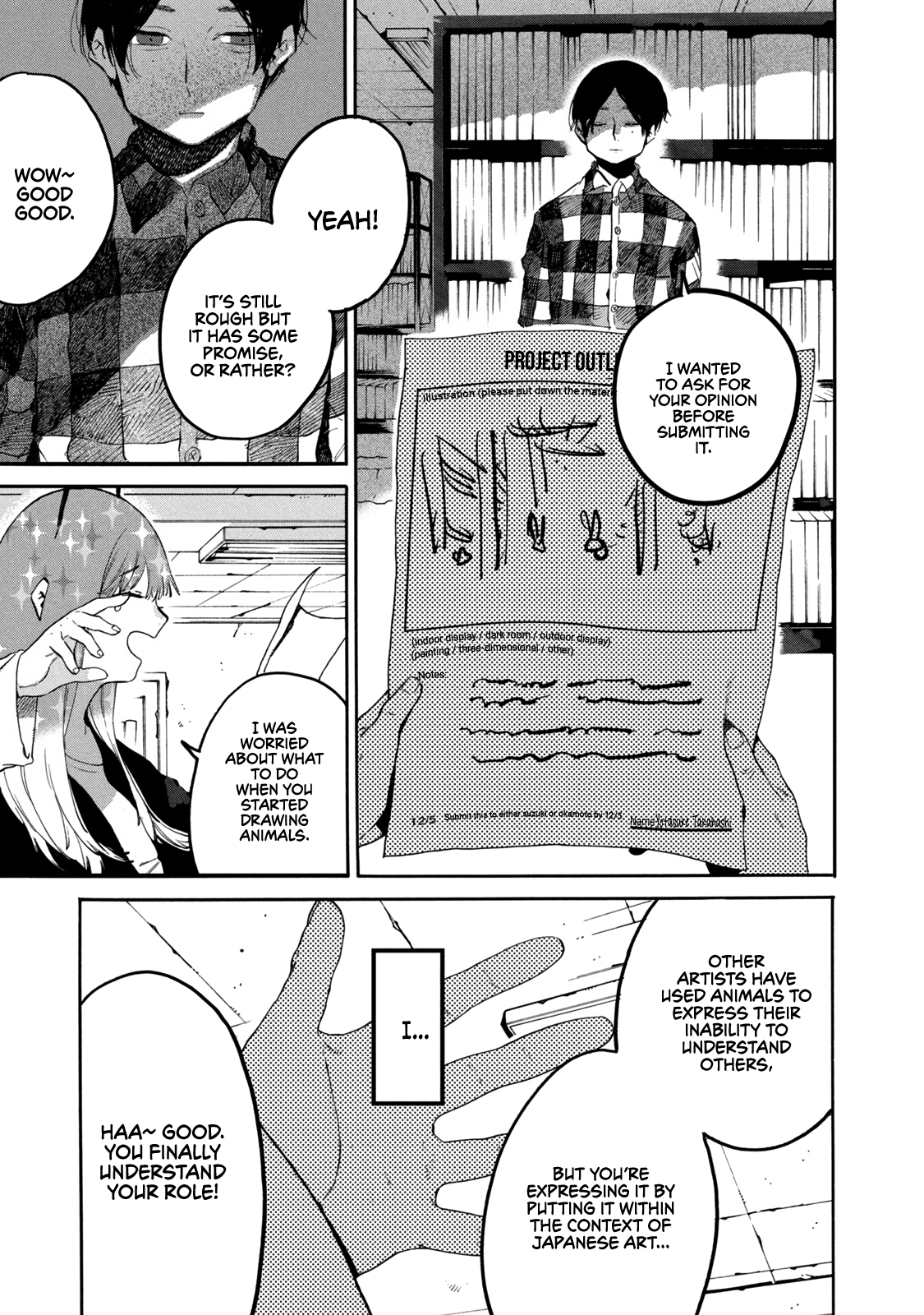 Blue Period chapter 40 page 38