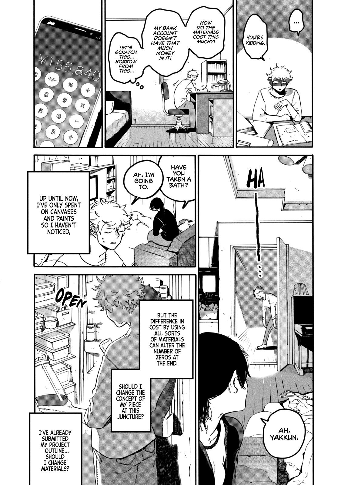 Blue Period chapter 41 page 14