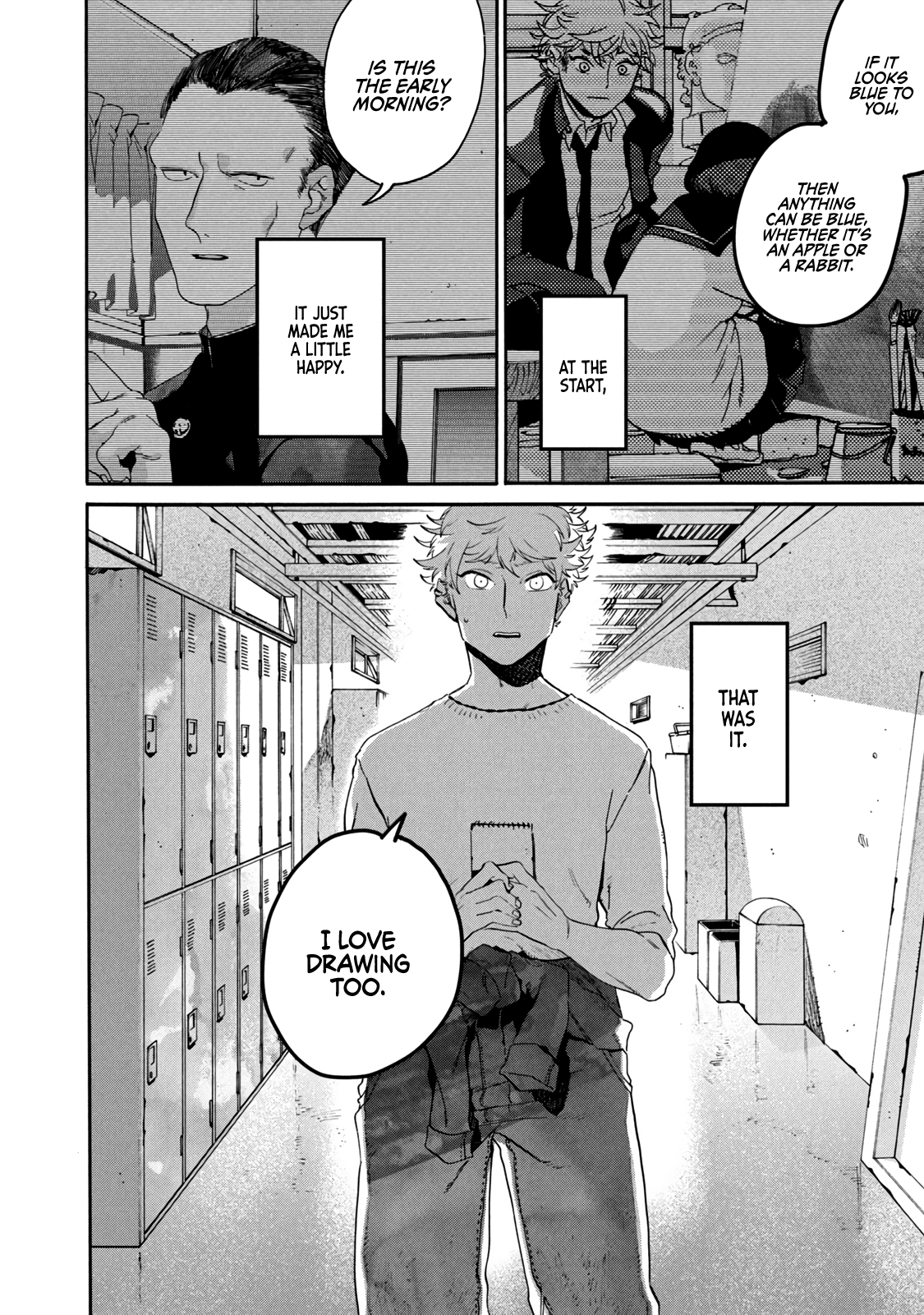 Blue Period chapter 41 page 2