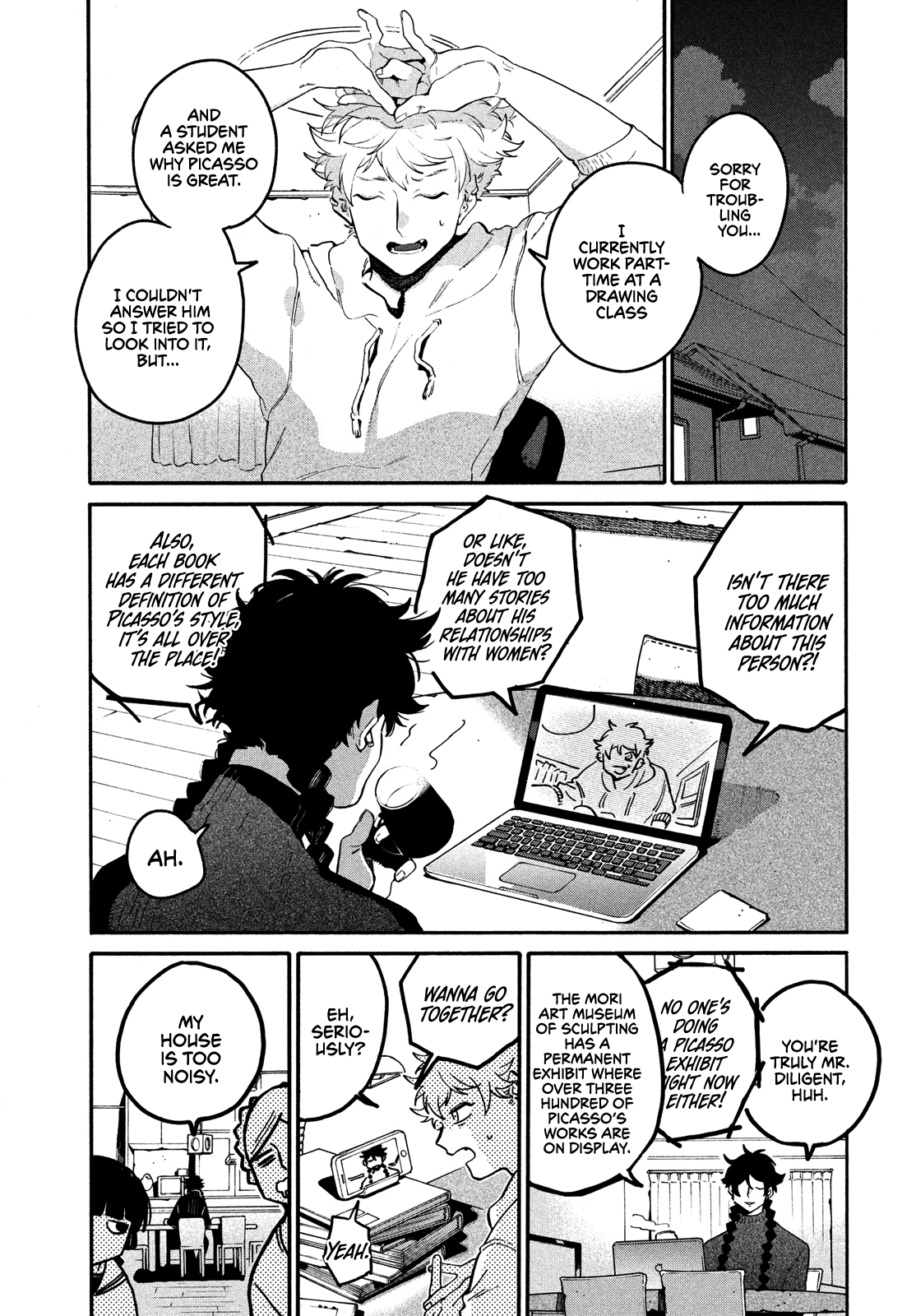 Blue Period chapter 43 page 18