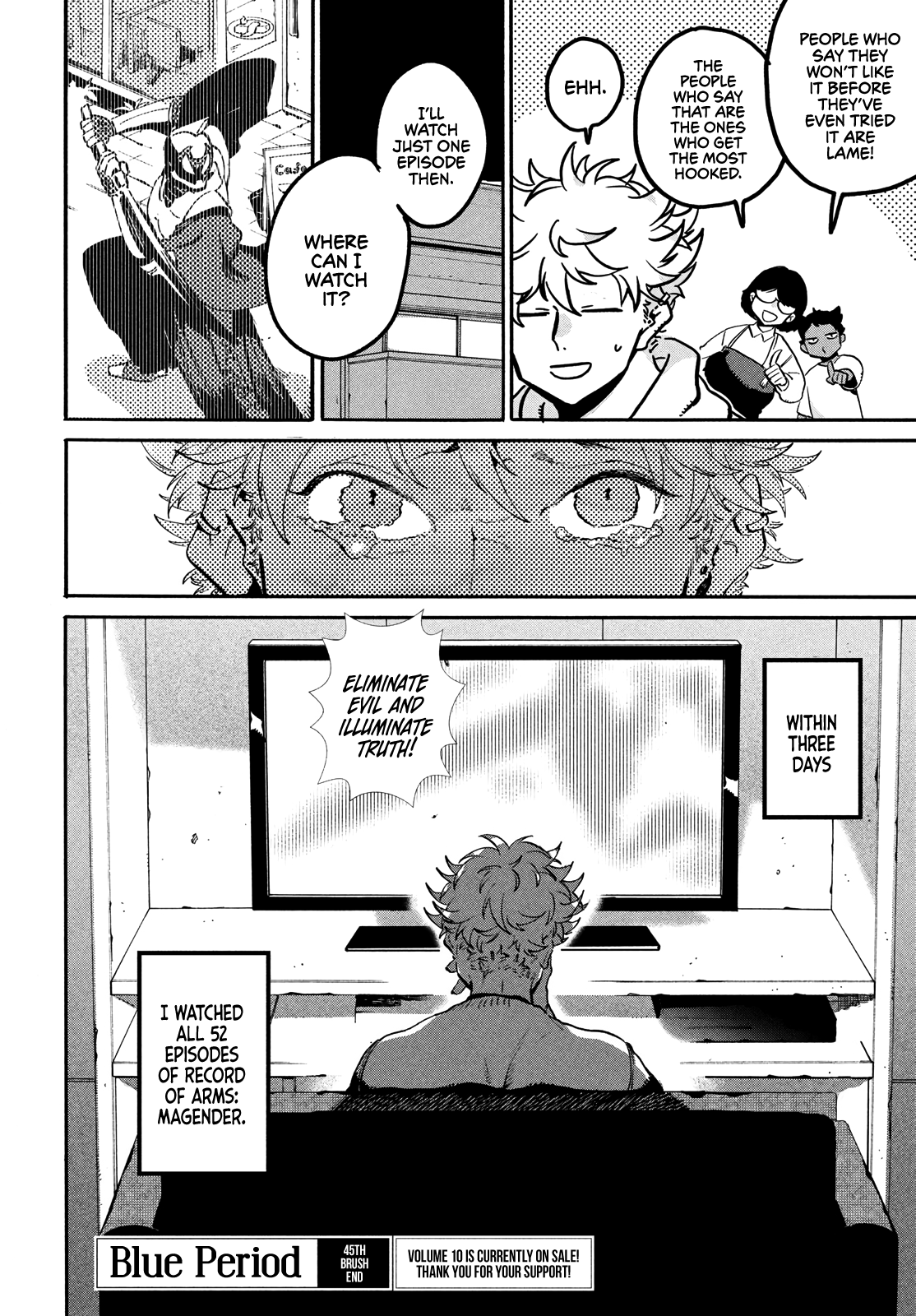 Blue Period chapter 45 page 36