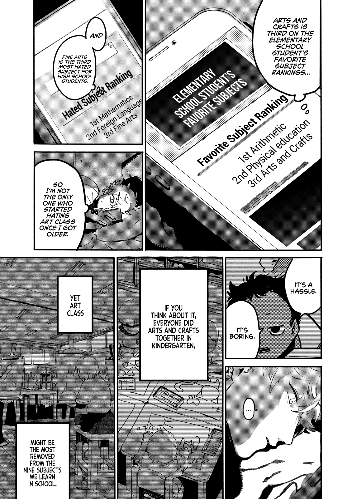 Blue Period chapter 45 page 9