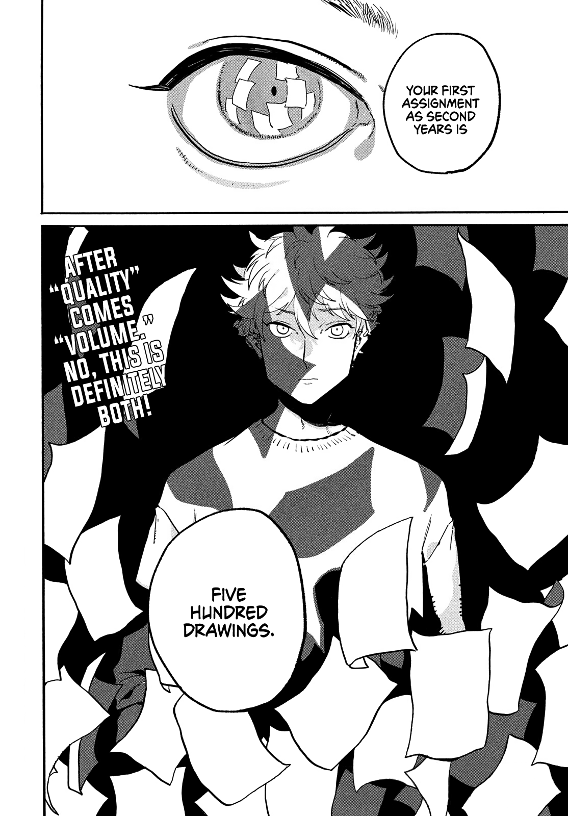 Blue Period chapter 49 page 2