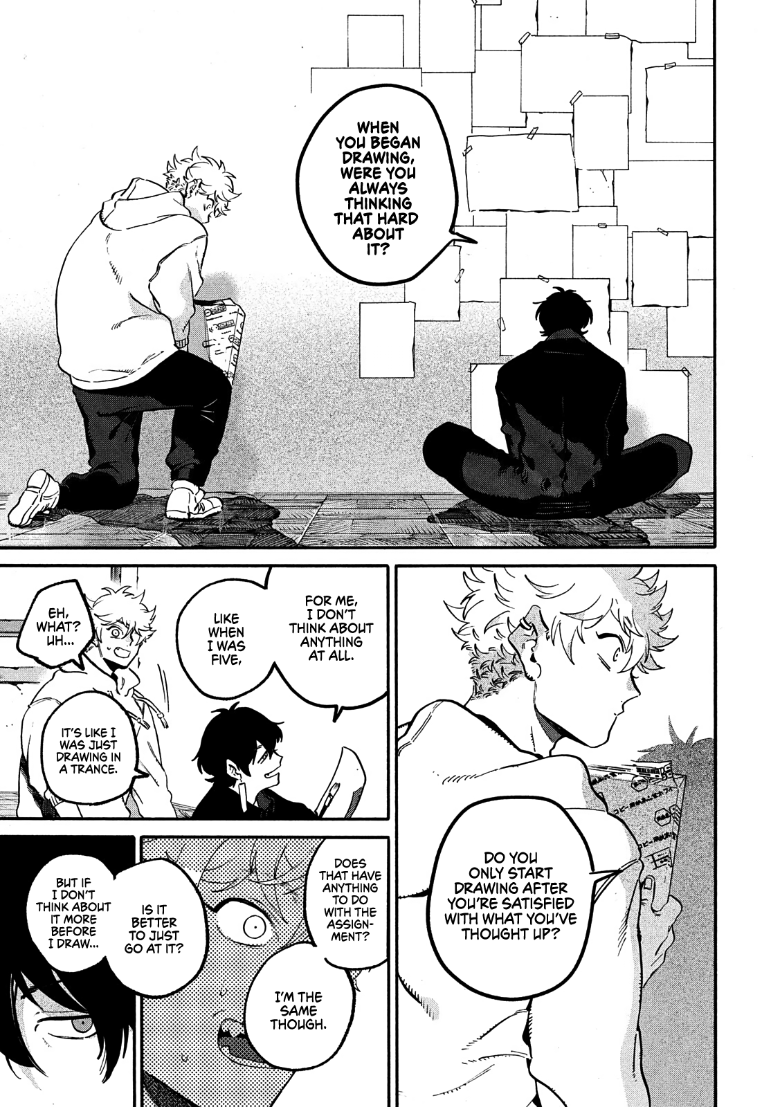 Blue Period chapter 49 page 33