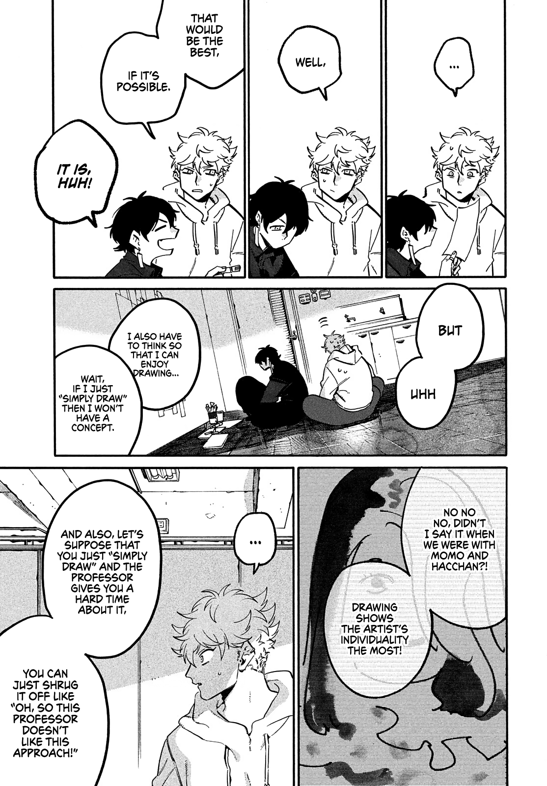 Blue Period chapter 49 page 35