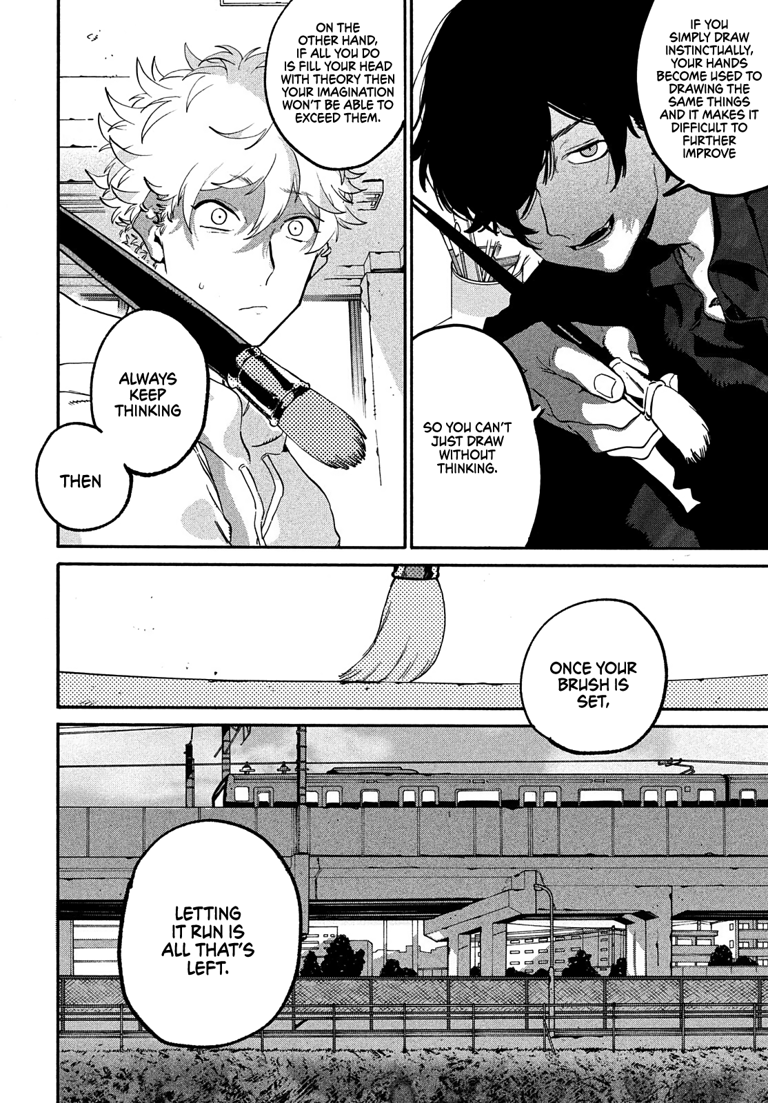 Blue Period chapter 49 page 36