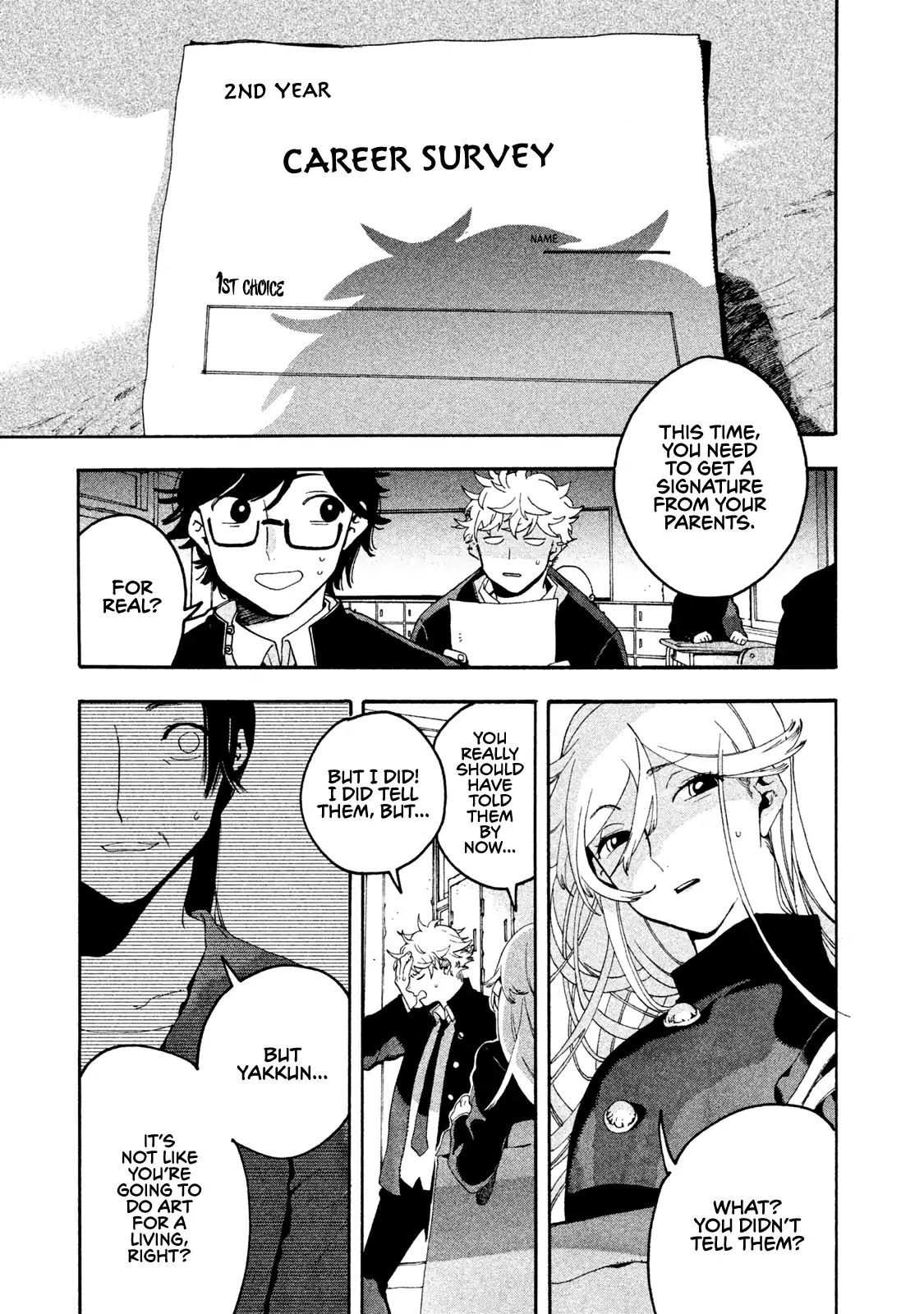 Blue Period chapter 5 page 11