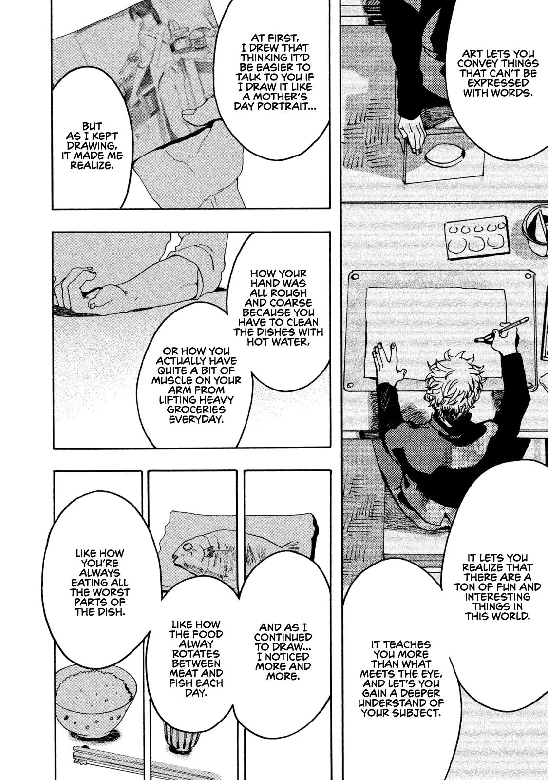 Blue Period chapter 5 page 34