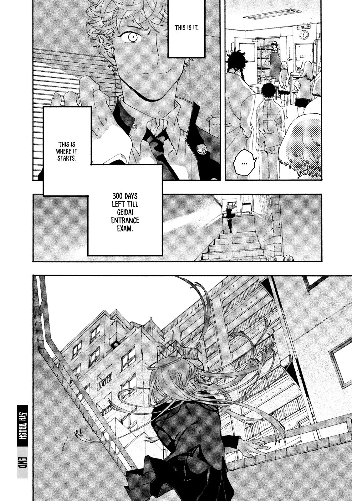 Blue Period chapter 5 page 48