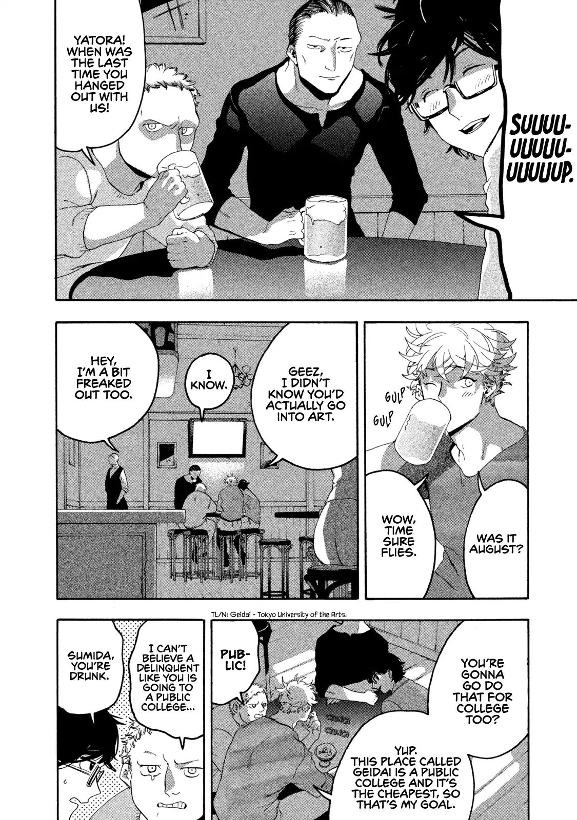 Blue Period chapter 5 page 6