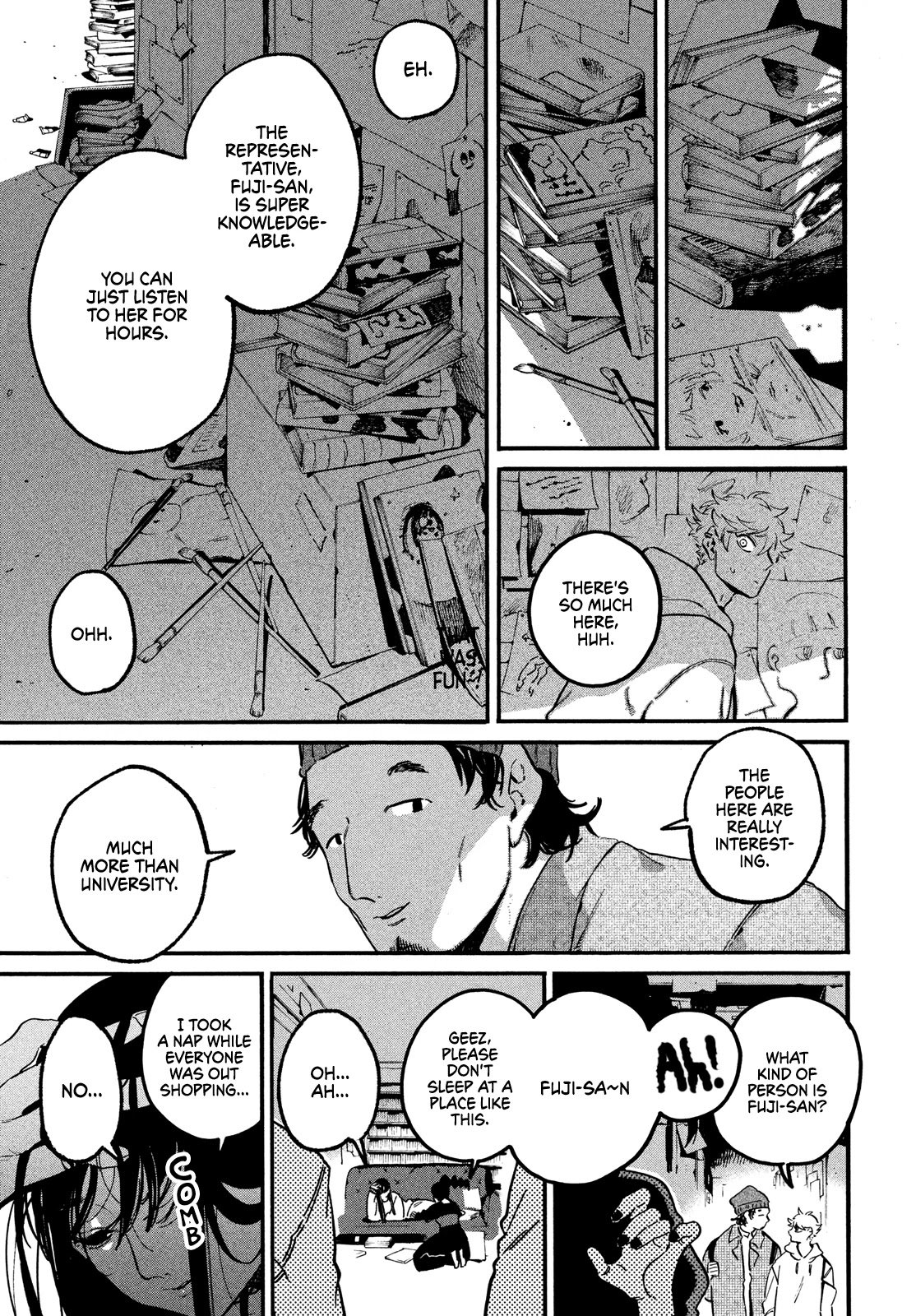 Blue Period chapter 50 page 17