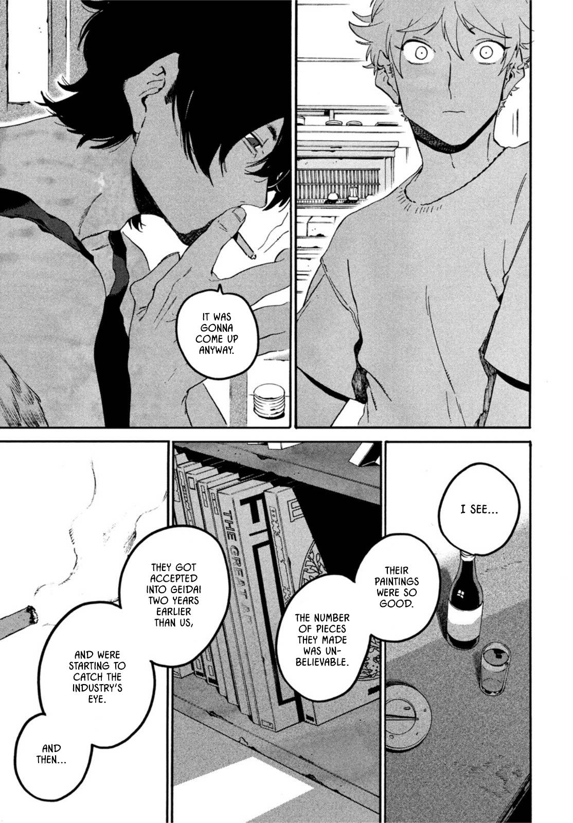 Blue Period chapter 56 page 38