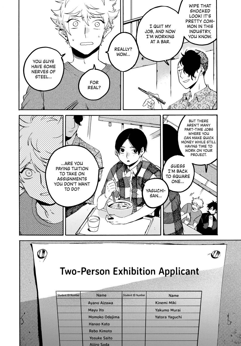 Blue Period chapter 67 page 9